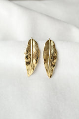 Aretes Hojas