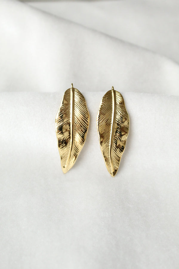 Aretes Hojas