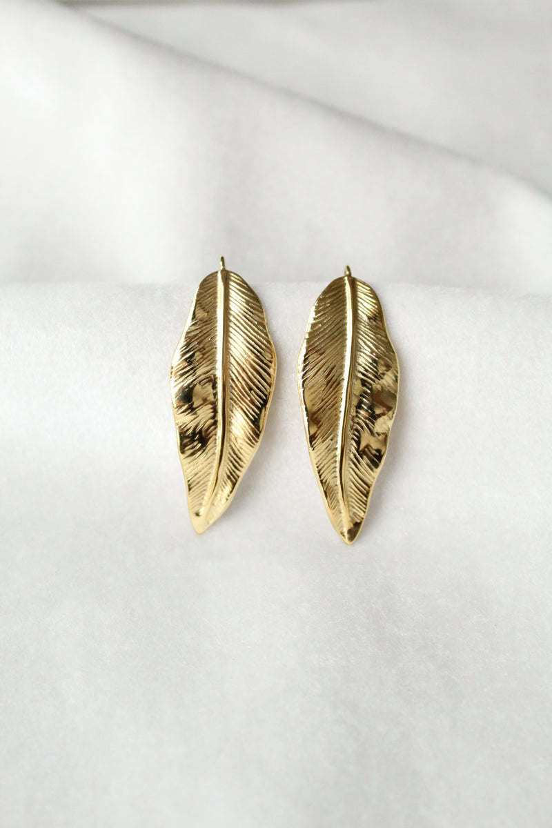 Aretes Hojas