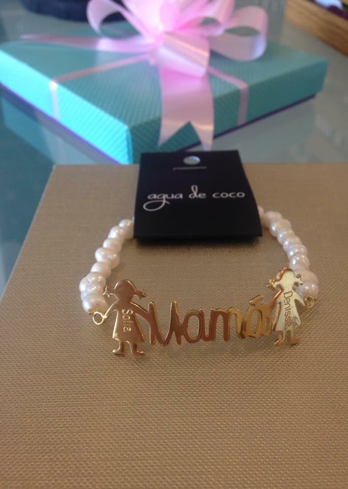 Mamá + Niñ@s con Perlas Cultivadas - Agua de Coco Meaningful Jewelry